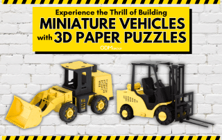 Promotional 3D Paper Puzzles