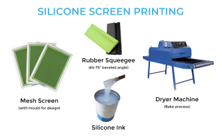 Silicone Screen Printing