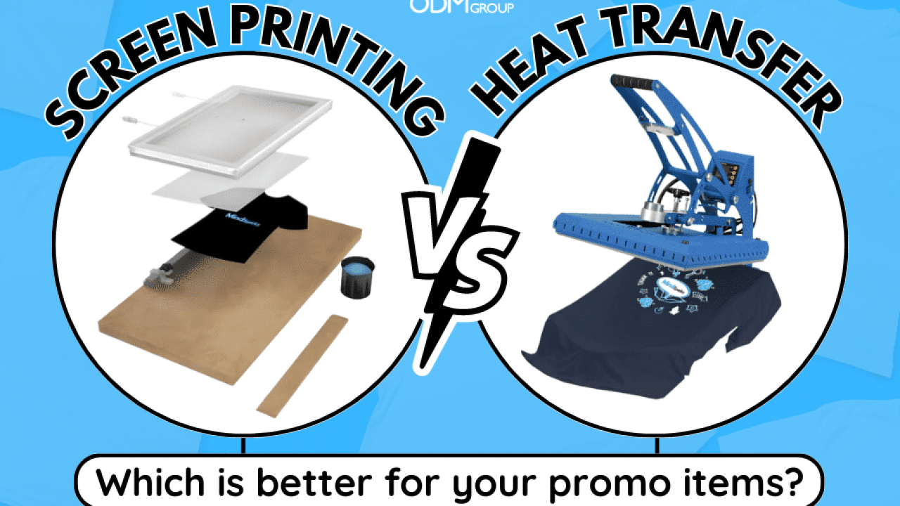 Screen Printing Vs Heat Press: Which One To Choose?
