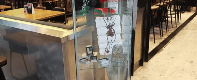 Free Standing Display Case