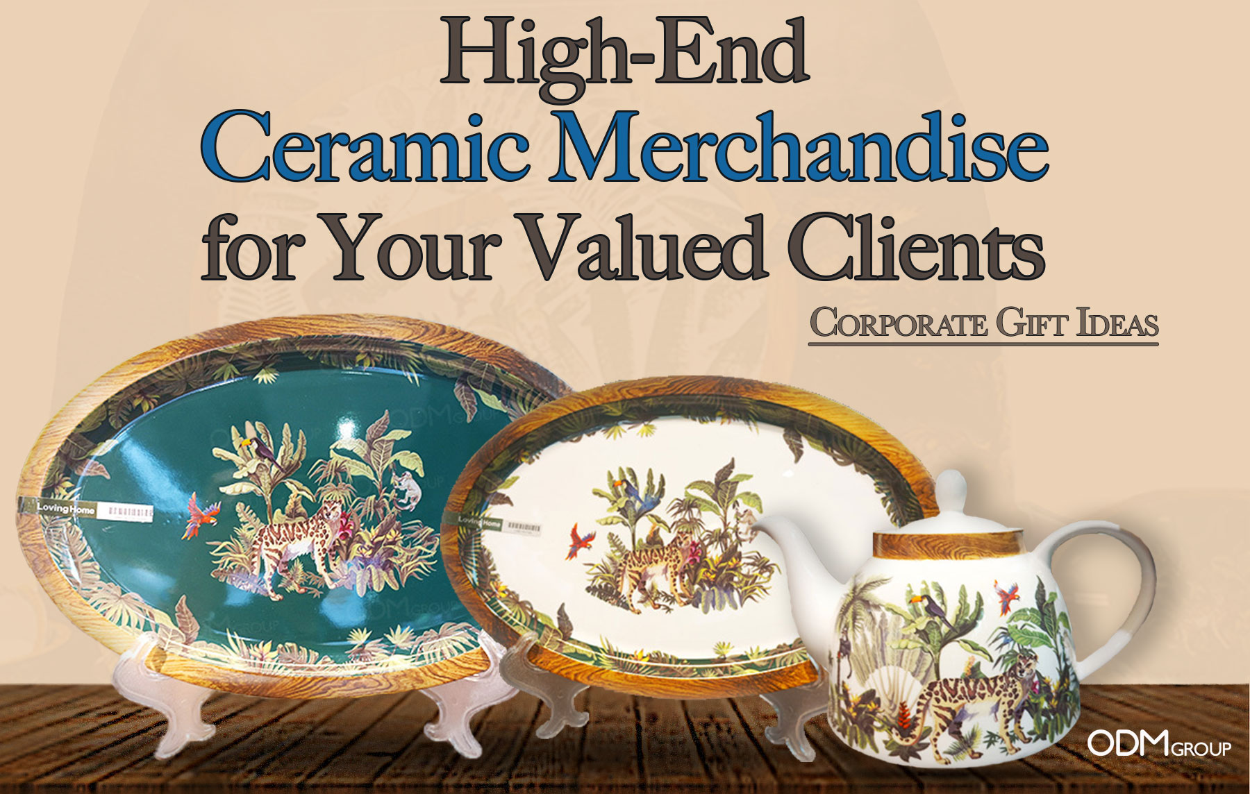 High-End Ceramic Merchandise