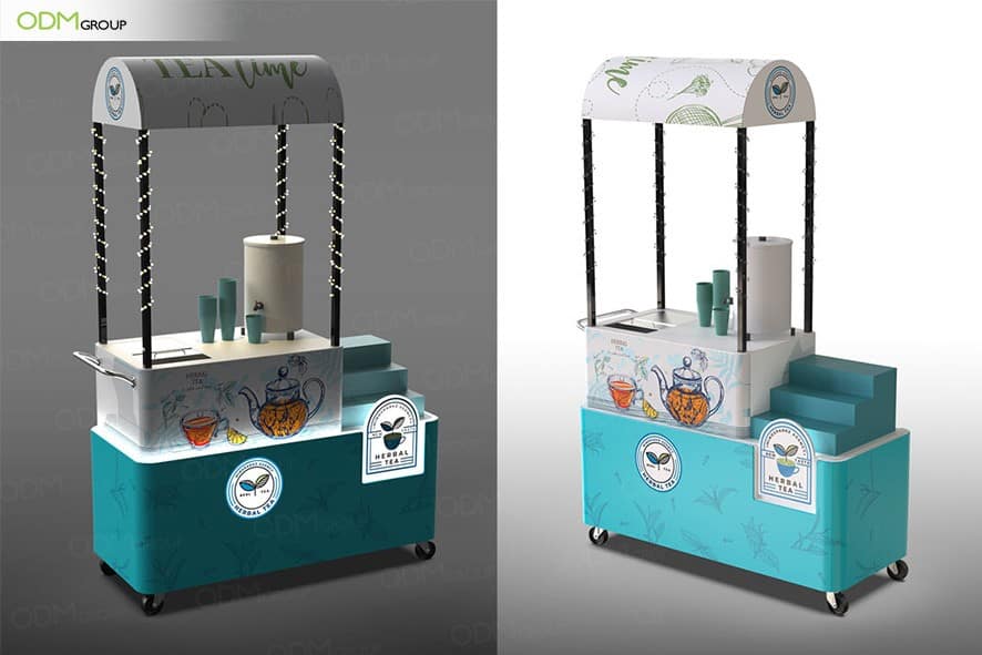 Mobile Drinks Cart