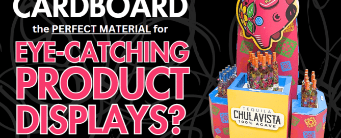 Tequila Chulavista Cardboard Advertising Displays