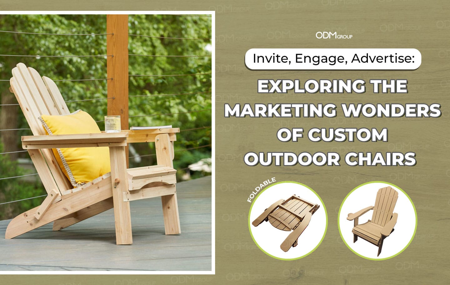 Giant Deck Chairs – A Brand Activation Must-Have - 1800 For Promo