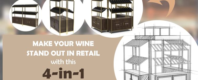 Wine Display Stand