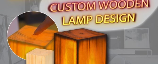 Custom Wooden Lamp