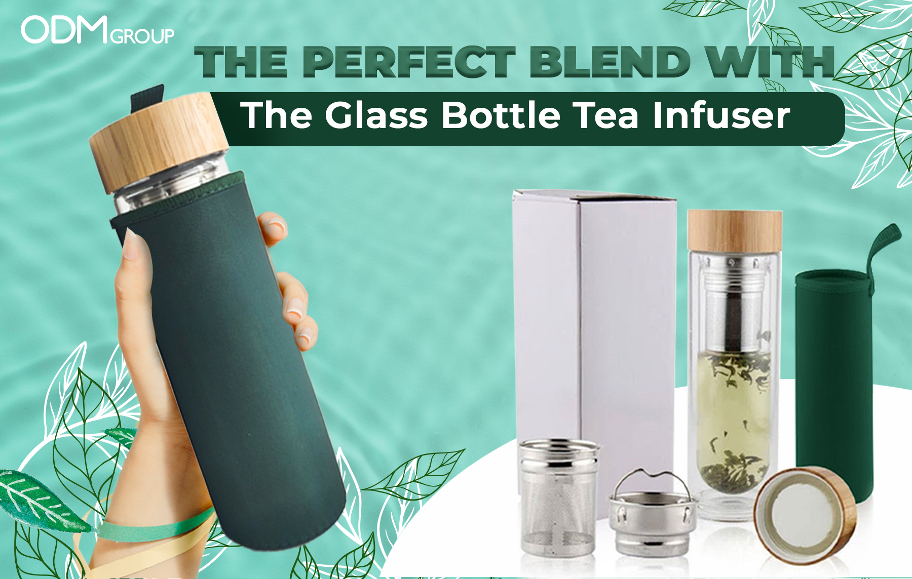 Glass Tea Bottle Infuser