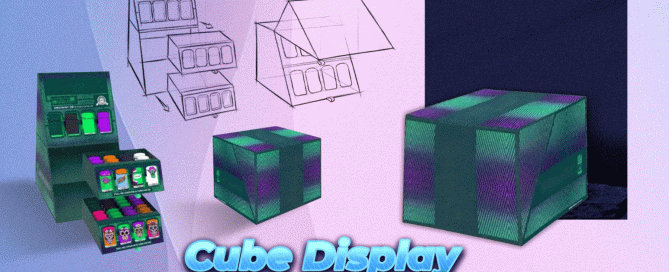 Cube Display Boxes