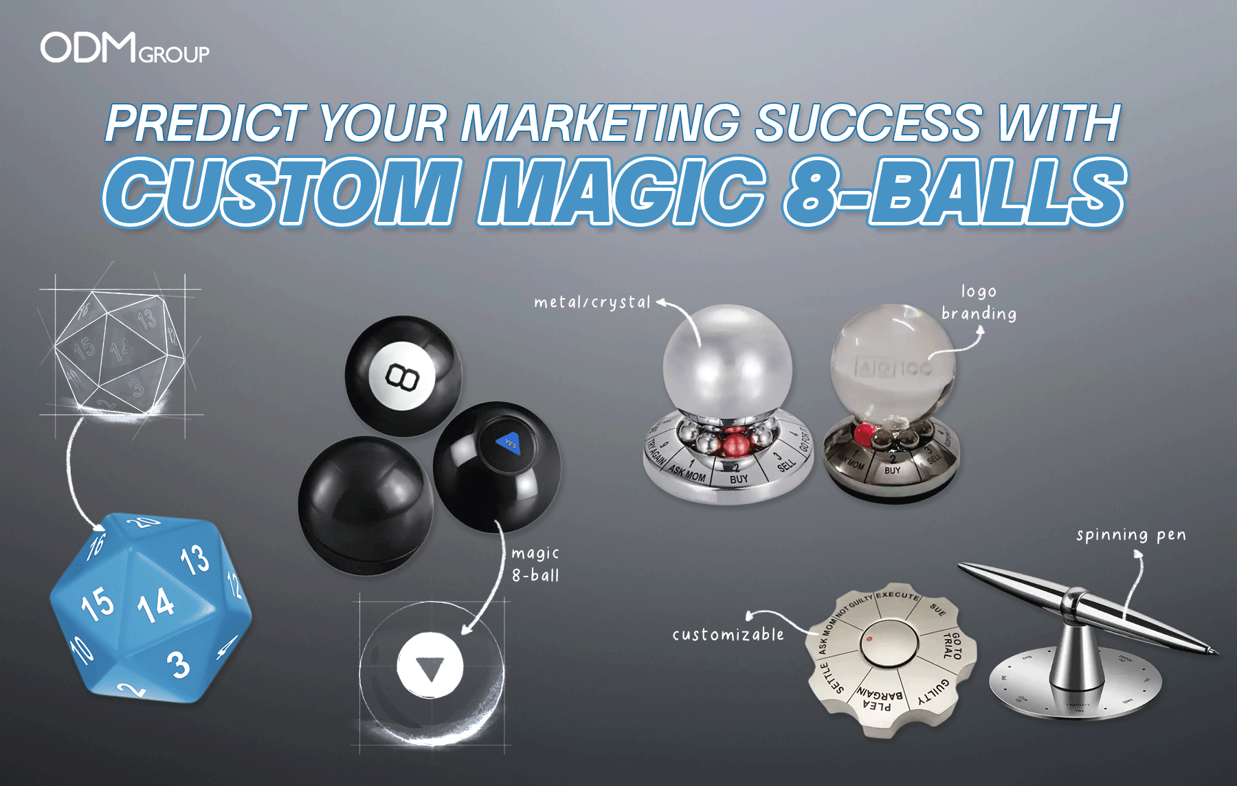 Custom Magic 8 Balls