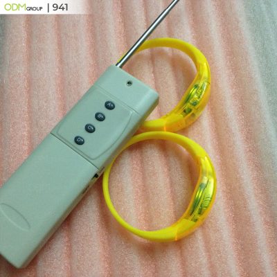 LED Bracelet with Remote Control