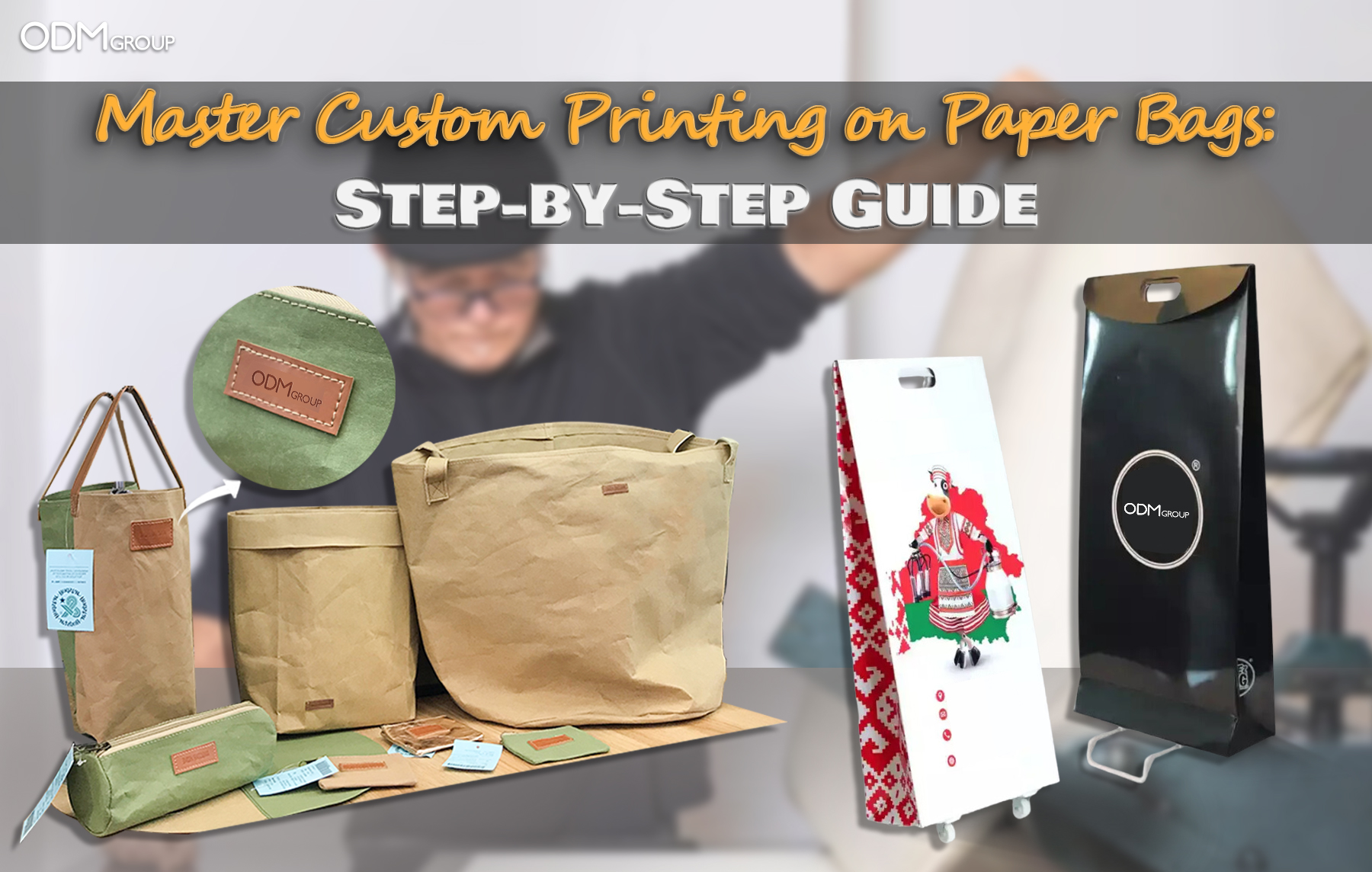 how to print on a paper bag