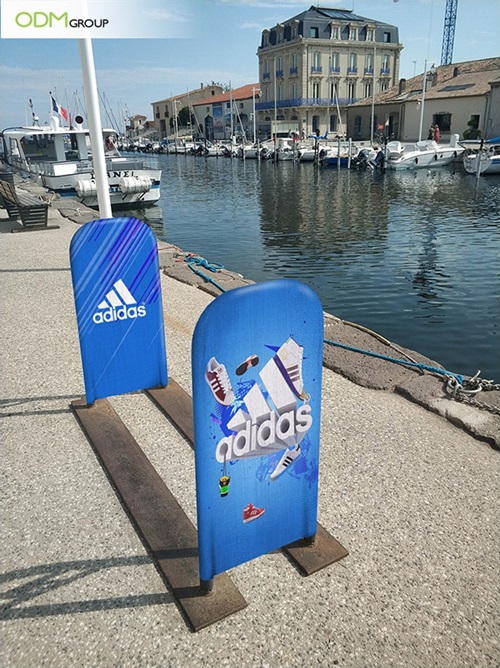 Street Advertising - Bike Corral