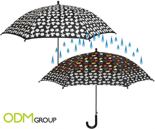 color changing umbrella