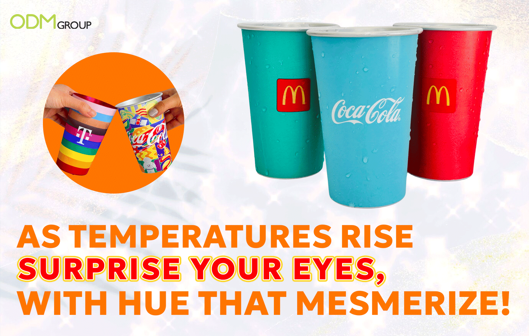 recyclable aluminum cups
