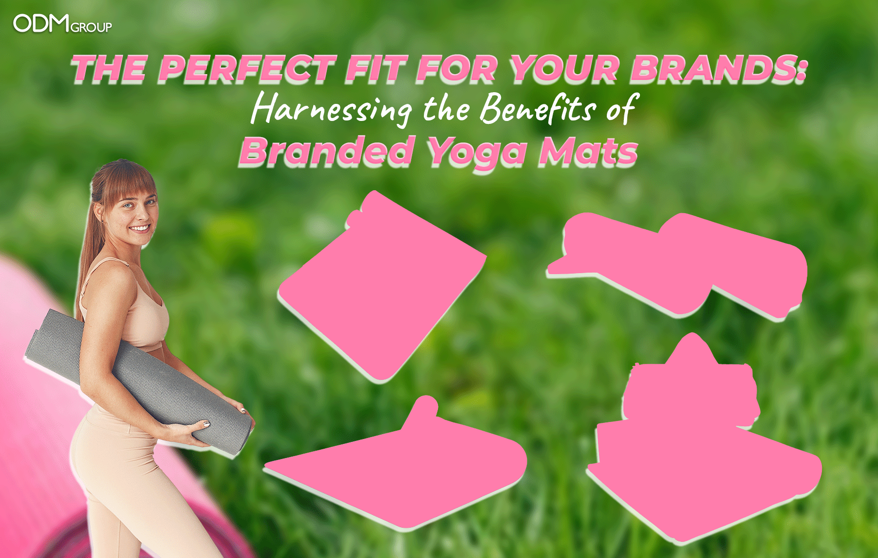 Promote wellness and stress relief with a high-quality yoga mat, perfect for business women.