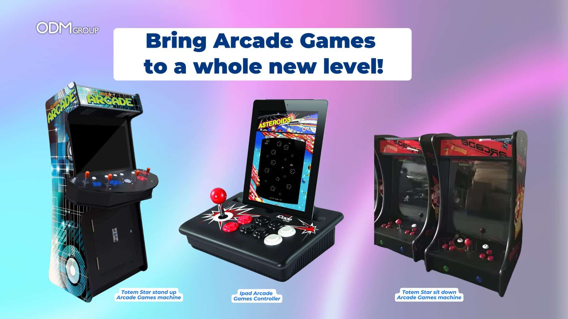 Bring Arcade Games to a whole new level!