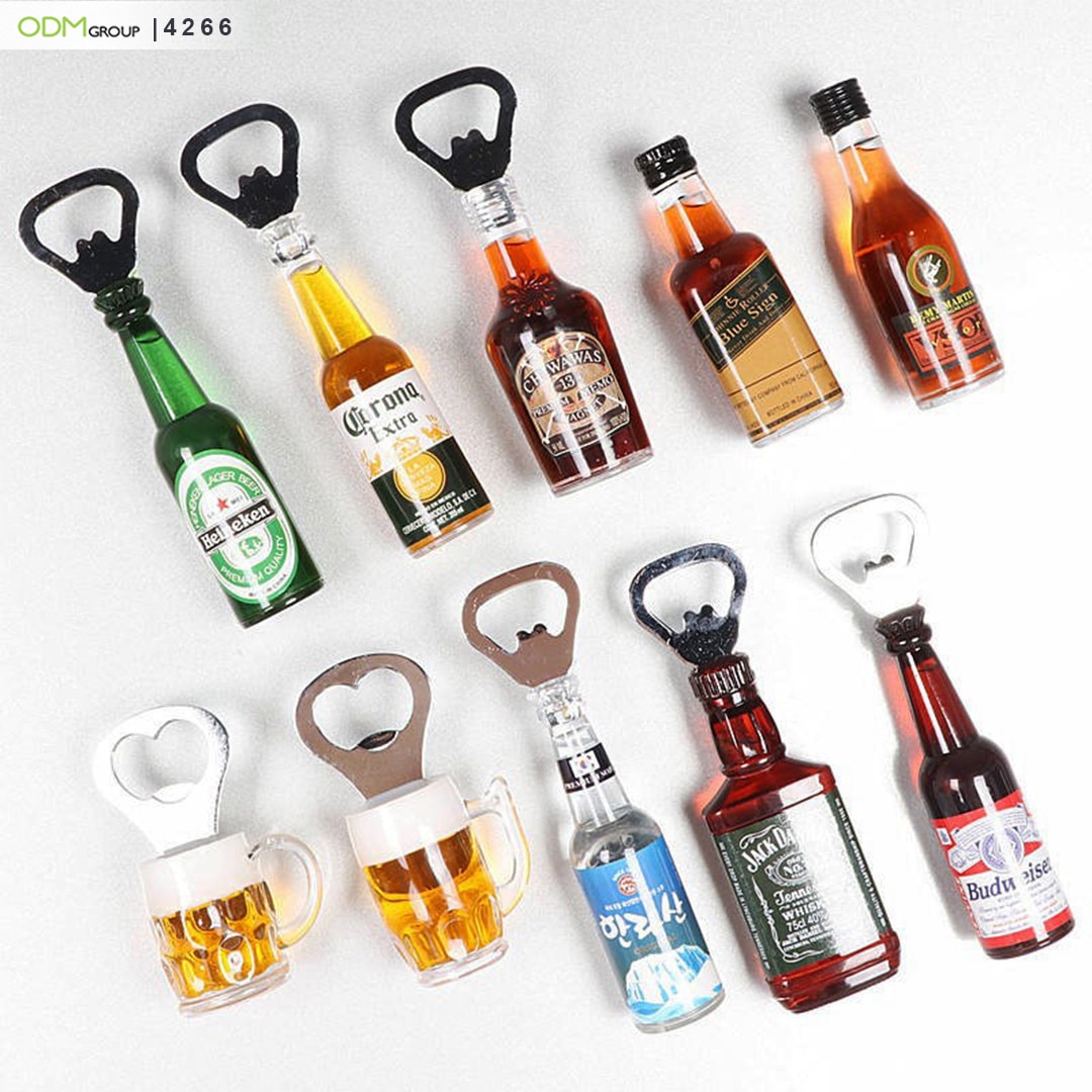 Some innovative bottle opener ideas for New Year campaigns