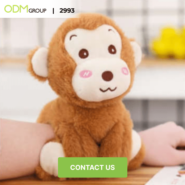 Brand your holiday gifts with custom plush toys in bulk