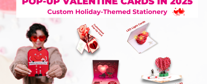 Unique and interactive 3D Valentine pop-up cards ODM