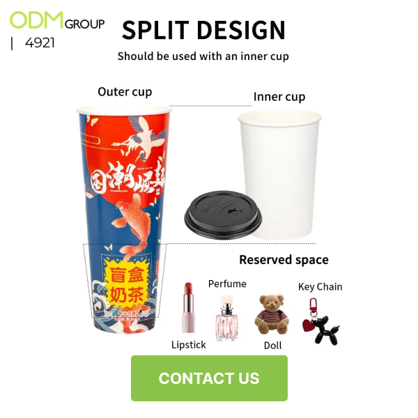 Eco-Friendly Blind Box Cups are unique gift options to delight customers