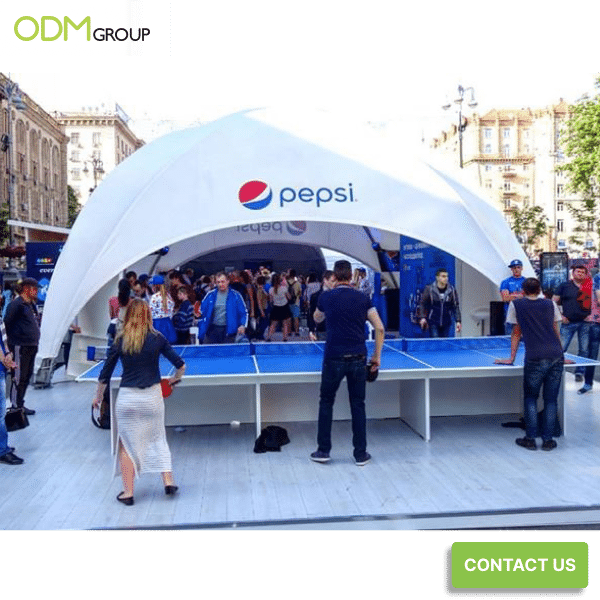 Durable and weather-proof tents for large-scale events