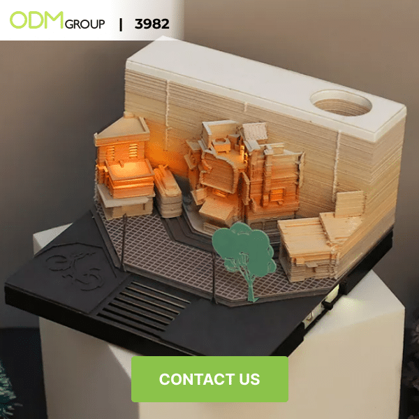 Increase brand engagement and sustainability with 3D Memo Pad gift sets