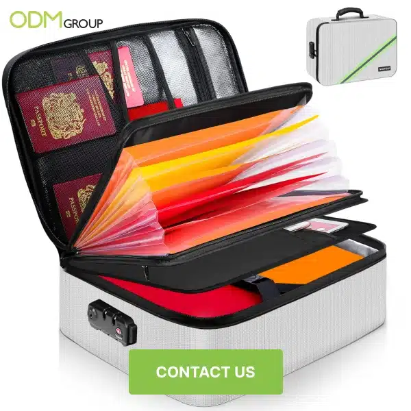 Keep your desk tidy with customizable document organizers