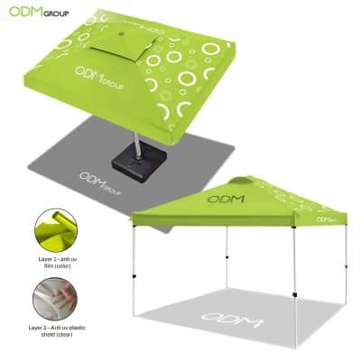 Stand out at exhibitions with high-quality trade show tents