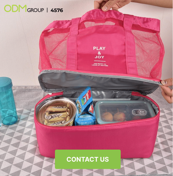 The Best Summer Gift Idea with Cooler Bottom Mesh Bag