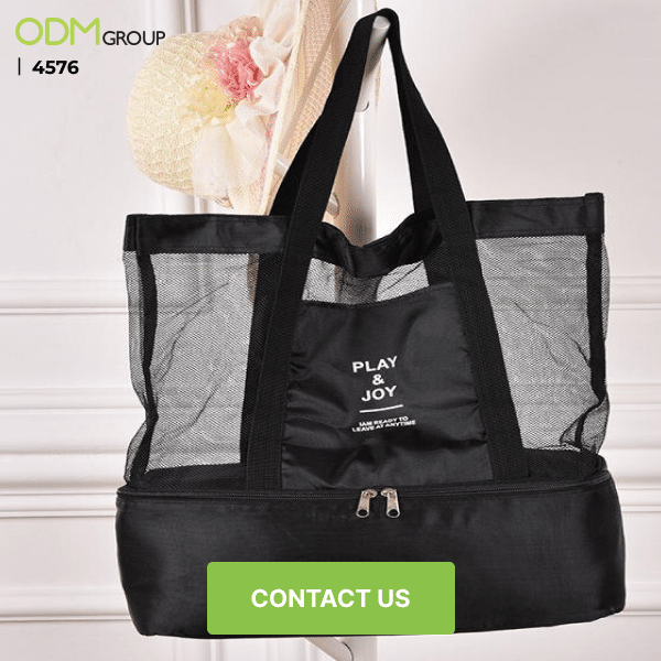The Best Summer Gift Idea with Cooler Bottom Mesh Bag