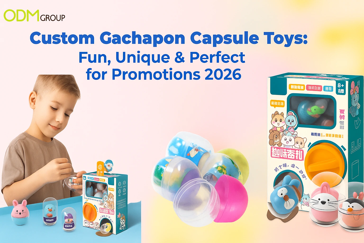Custom Gachapon Capsule Toys