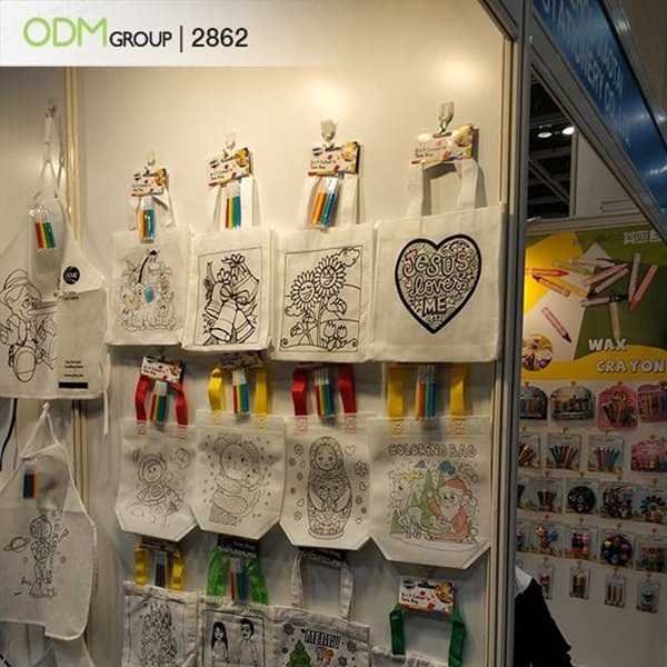 Event Freebies- Coloring Merch