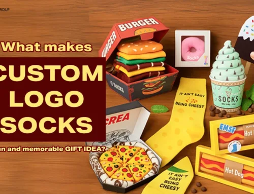 Custom Logo Socks: Fun Food-Inspired Designs for Smart Marketing