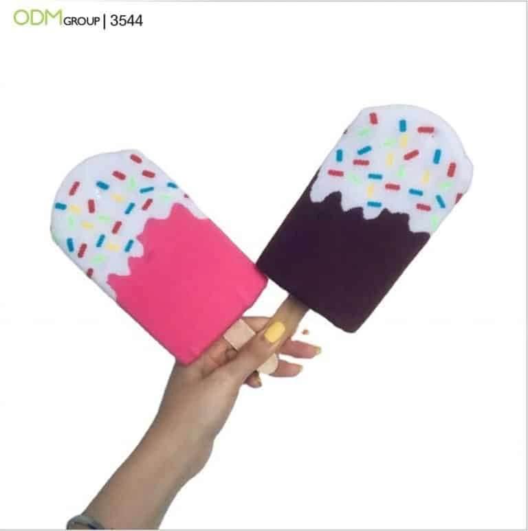 Custom Logo Socks- Ice Cream