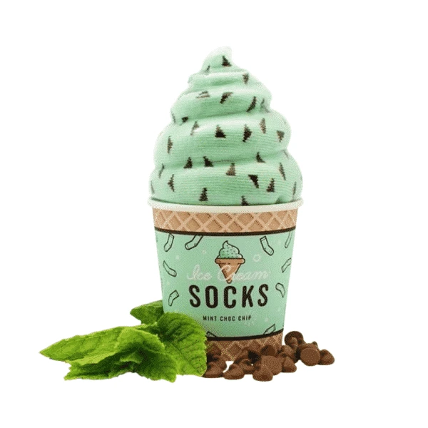 Custom Logo Socks- Ice Cream 2