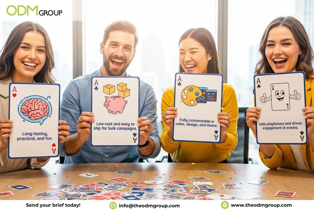 Customized playing cards benefits odm group