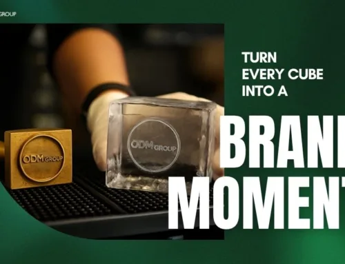 Custom Ice Logo Stamp: Make Every Drink a Brand Experience