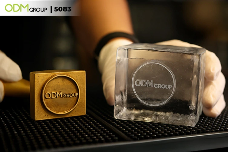 Ice Logo Stamp