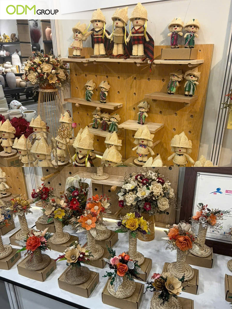 Natural Home Décor & Craft at lifestyle trade fair vietnam 2025 3