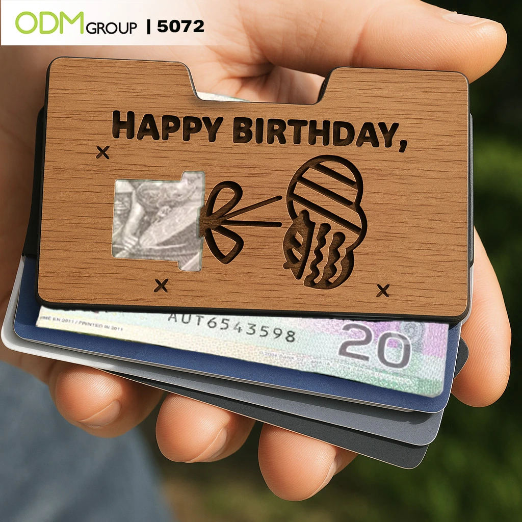 Personalized Money Clip Wallet