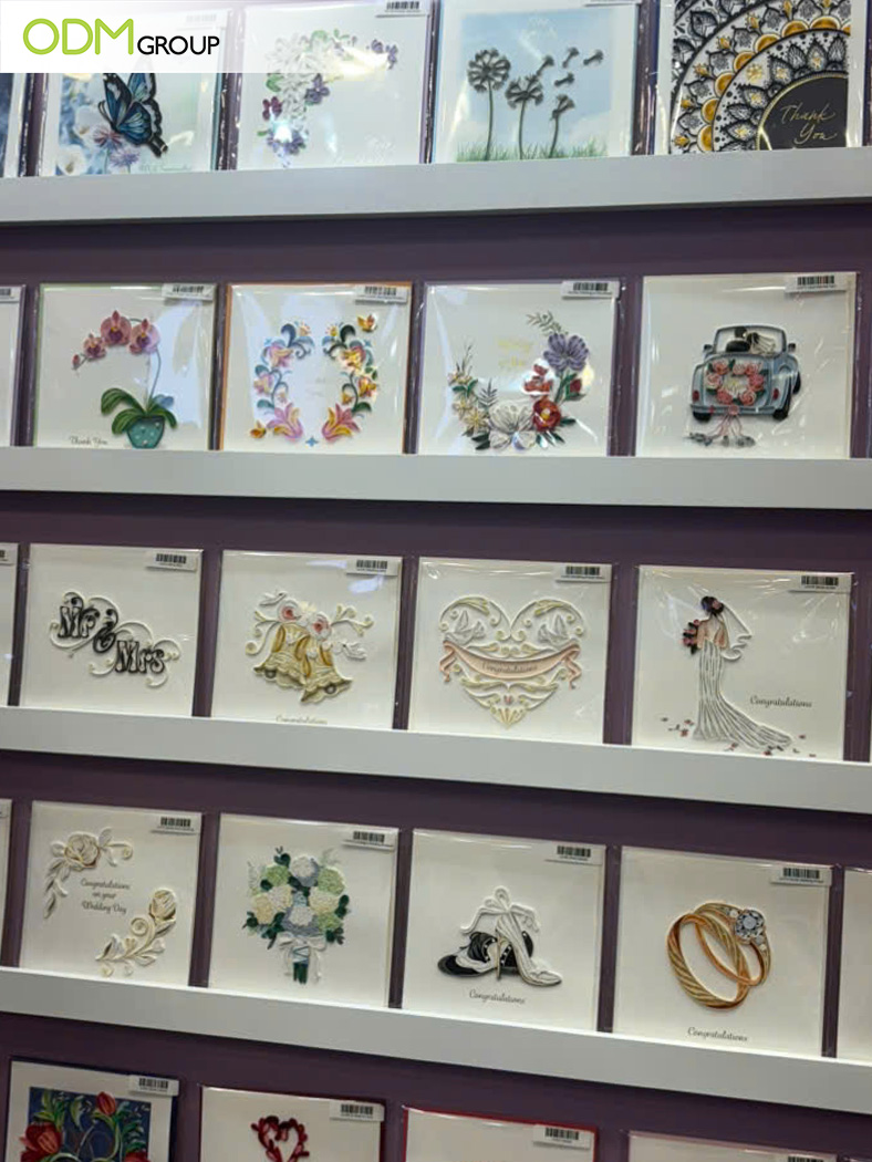 Quilling Card at lifestyle trade fair vietnam 2025 1