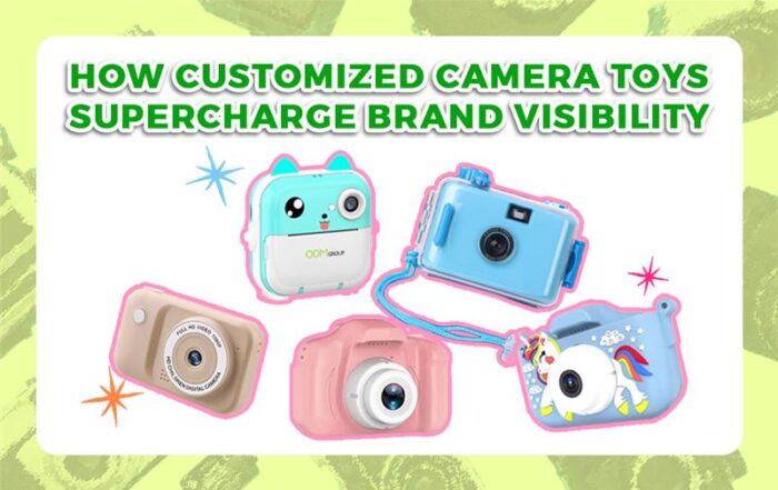 customized camera toys brand visibility