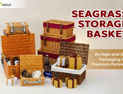 Seagrass Storage Baskets As High-end Gift Packaging For Premium Partners
