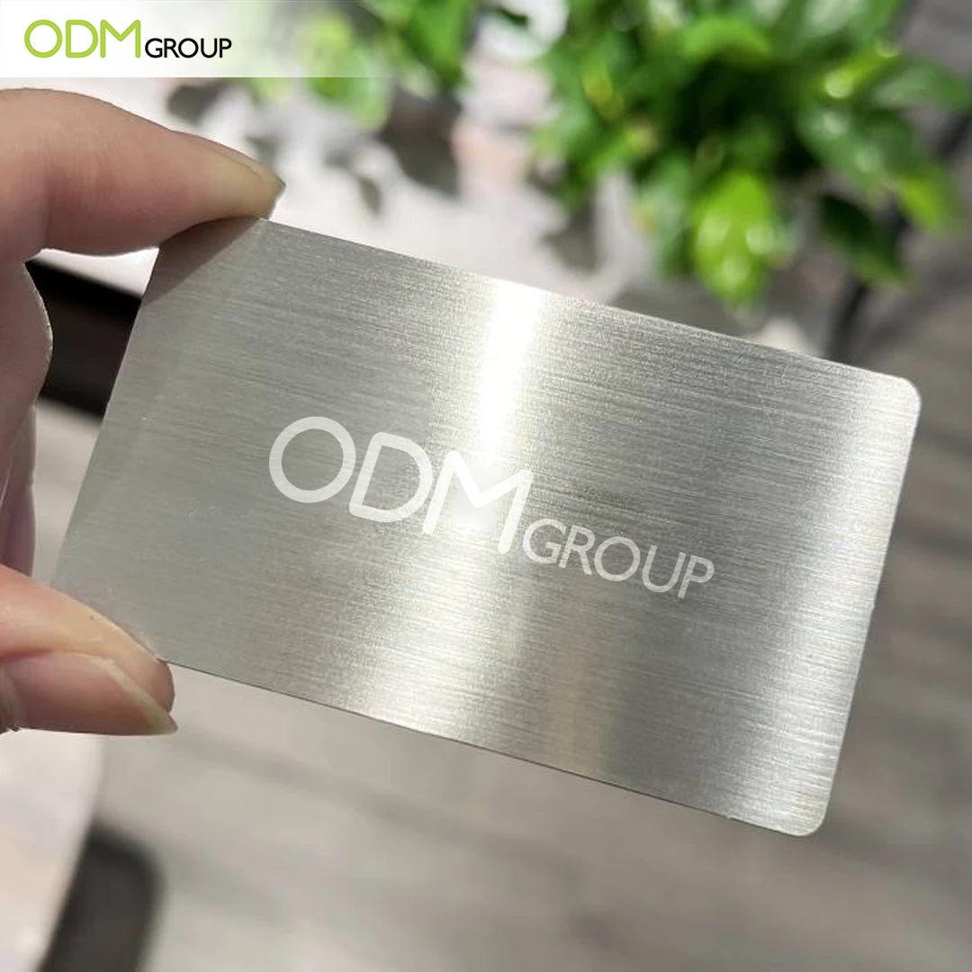 Laser annealing metal card