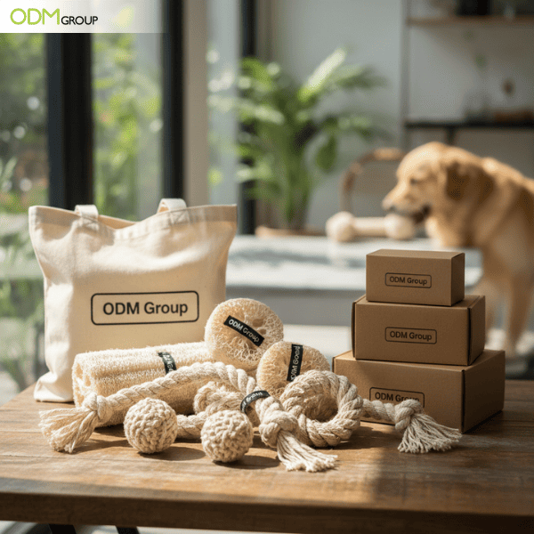 Natural Loofah Pet Toys