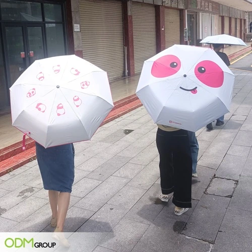 Umbrella Advertising – Food Panda Umbrella Advertising - Food Panda