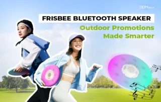 frisbee with bluetooth speaker