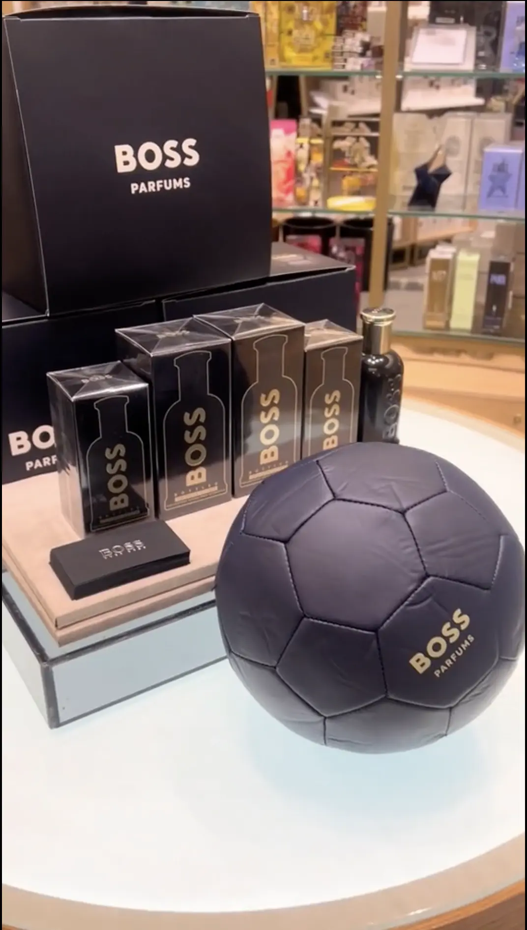 hugo boss soccer ball for gwp