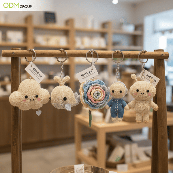 Natural Loofah Coasters