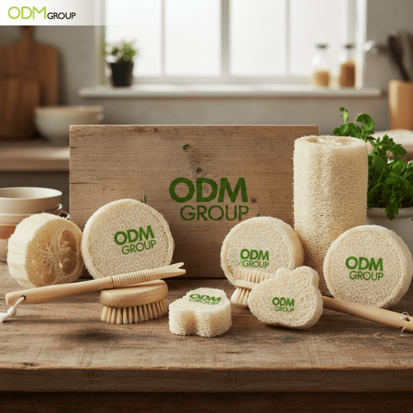 natural Loofah Kitchen Products